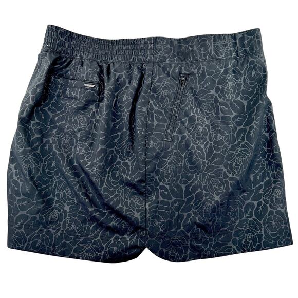Orvis Skort Womens XXL Black Floral Pull On Lined Shorts Performanc Tennis Sport - Picture 6 of 13